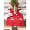 DII® 70" Red Embroidered Snowman Table Runner
